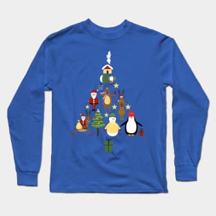 Funny Christmas tree Long Sleeve T-Shirt